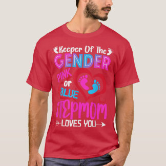 Lönsam Rosa eller Blå Stepmamma Kärlek Du Gender u T Shirt