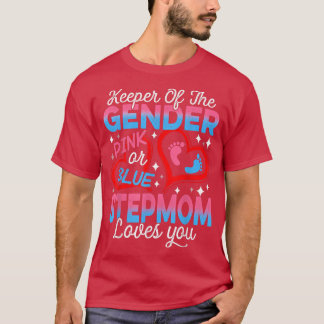 Lönsam Rosa eller Blå Stepmamma Kärlek Du Gender u T Shirt