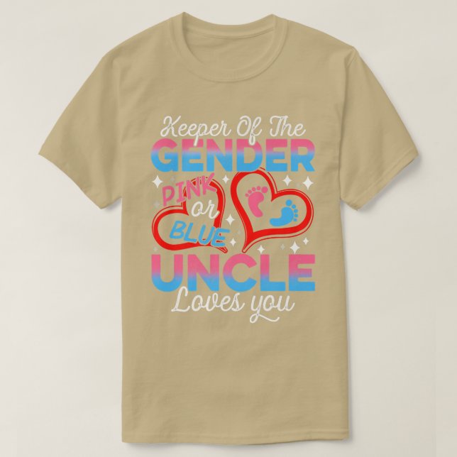 Lönsam Rosa eller Blåmorbror Kärlek Du Gender Upph T Shirt (Design framsida)