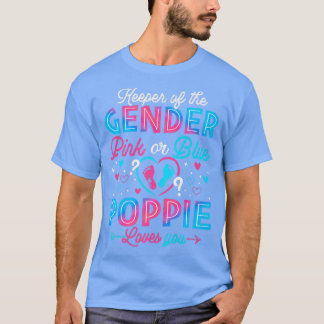 Lönsam Rosa eller Blått Poppie Kärlek som du Gende T Shirt