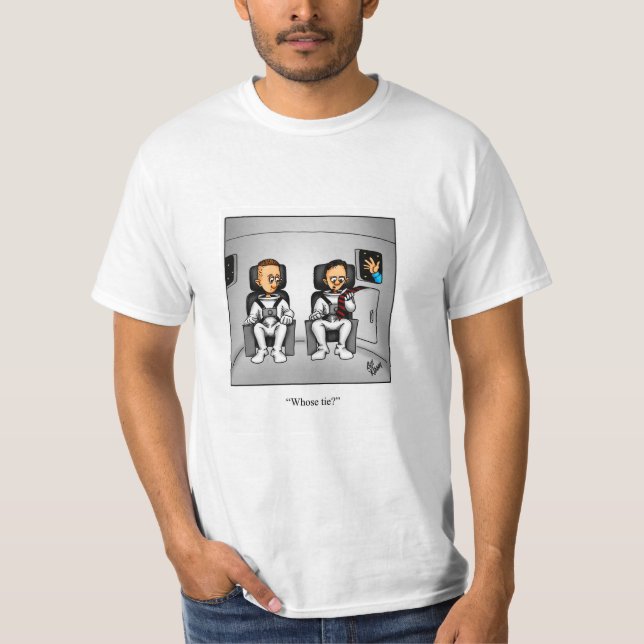 Lönsam rymdprospektering Humor Tee Shirt (Framsida)