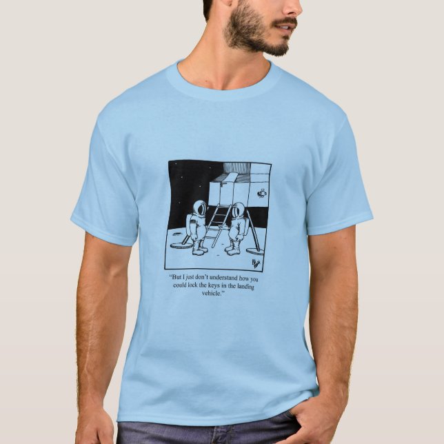 Lönsam rymdprospektering Humor Tee Shirt Gift (Framsida)