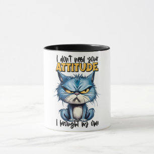 Lönsam/Sarkastic Animal Ord/Cat Mugg