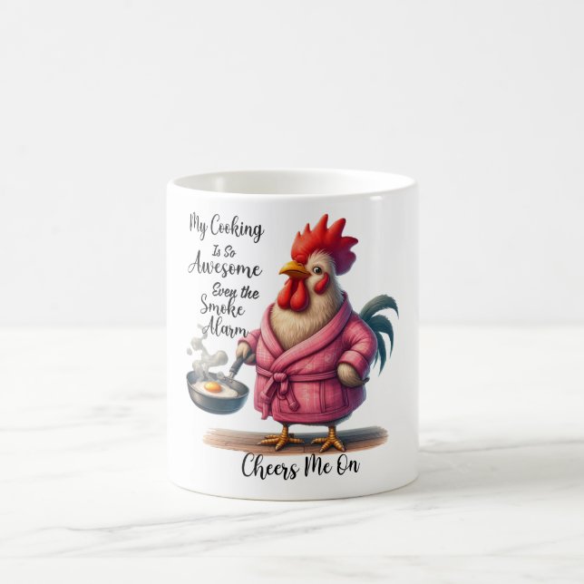 Lönsam/Sarkastic Animal Ord/Chicken Kaffemugg (Center)