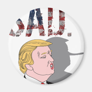 Lönsam sarkastisk anti-president Donald Trump Magnet