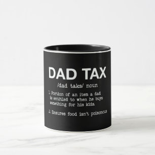 Lönsam skatt Pappa/Fars dag Mugg