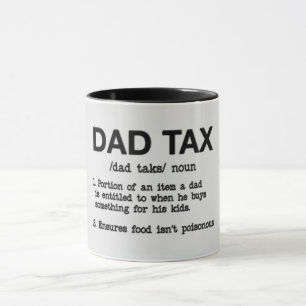 Lönsam skatt Pappa/Fars dag Mugg