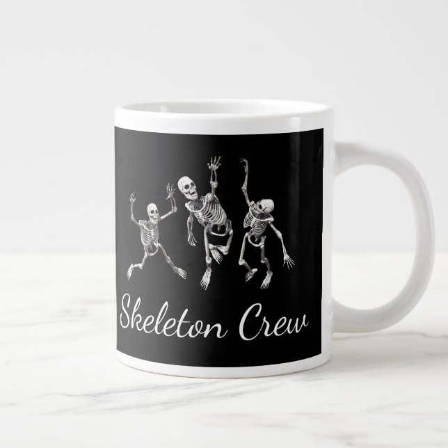 Lönsam "Skeleton Crew"-bild Jumbo Mugg (Höger)