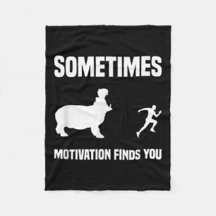 Lönsam Skeppsport Springer Hippo Motivation Fleecefilt
