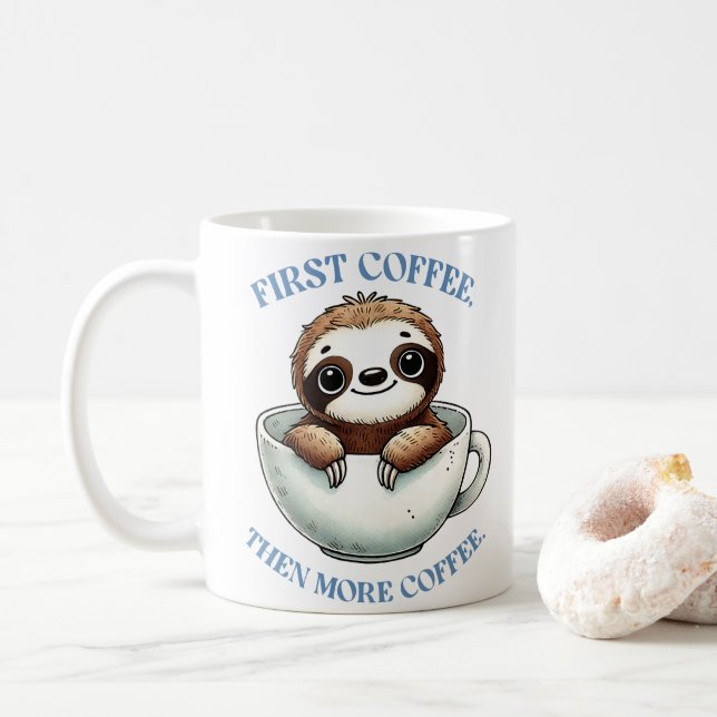 Lönsam slitning kaffemugg (Med munk)