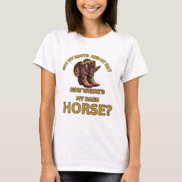 Lönsam slogan Cowgirl t-shirt, leopard print T Shirt