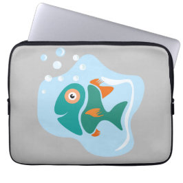 Lönsam Snyggt Fish Laptop Fodral