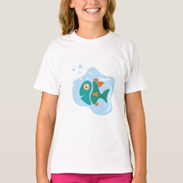 Lönsam Snyggt Fish T Shirt