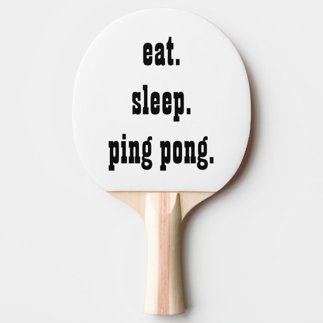 Lönsam sömnpingpong pingisracket (Framsidan)
