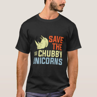 Lönsam Spara Knubbiget Unicorns Tjock Rhino T Shirt
