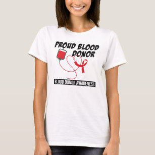 Lönsam Spara Life Donation Blodgivarmedvetenhet T Shirt