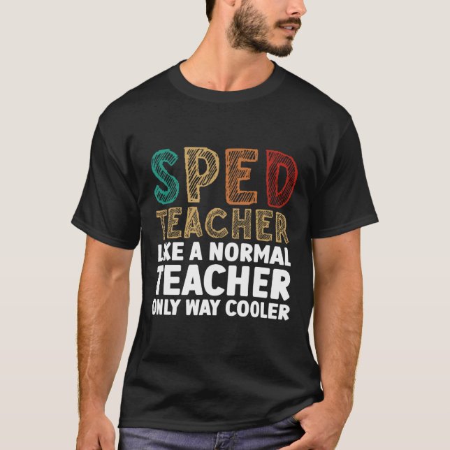 Lönsam Speciell utbildning Design För manar kvinno T Shirt (Framsida)