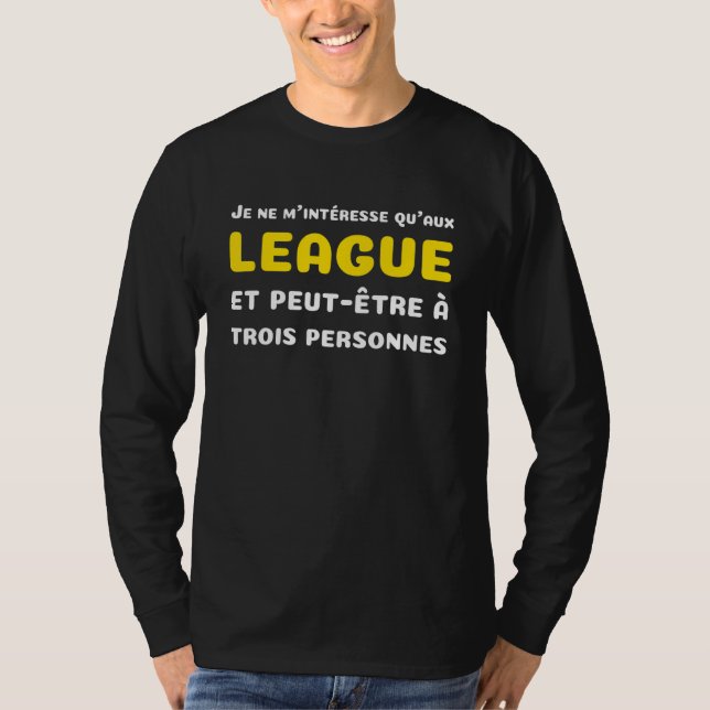 Lönsam spelare för Champions i videospelsligagen T Shirt (Framsida)