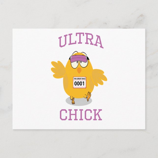 Lönsam Springer med ultraChick Vykort (Framsida)
