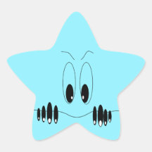 Lönsam Sticker med Nyfiket Ögon - Anpassade