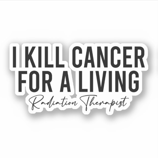 Lönsam strålbehandling klistermärken (Framsida)