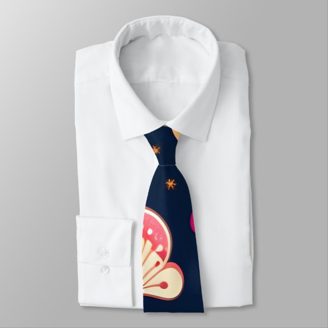 Lönsam svamprumsRosa Blue Watercolor Mönster Slips (Bunden)