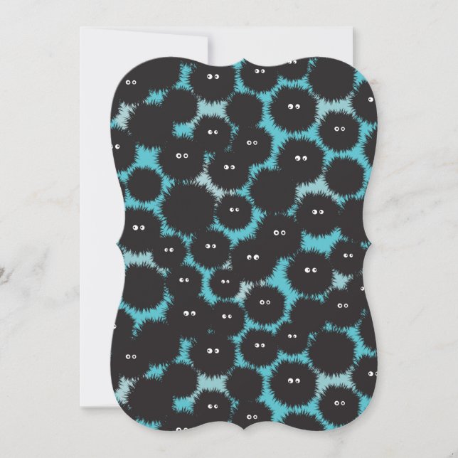 Lönsam svartfluffy-monster (Framsida)