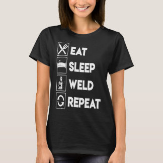 Lönsam svetsning, sömnsvetsning, Upprepa skjorta f T Shirt