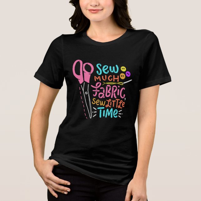 Lönsam syning - Sew Much Fabric T Shirt (Framsida)