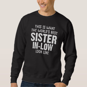 Lönsam syster från brodersyster Te för kvinnor Lång Ärmad Tröja