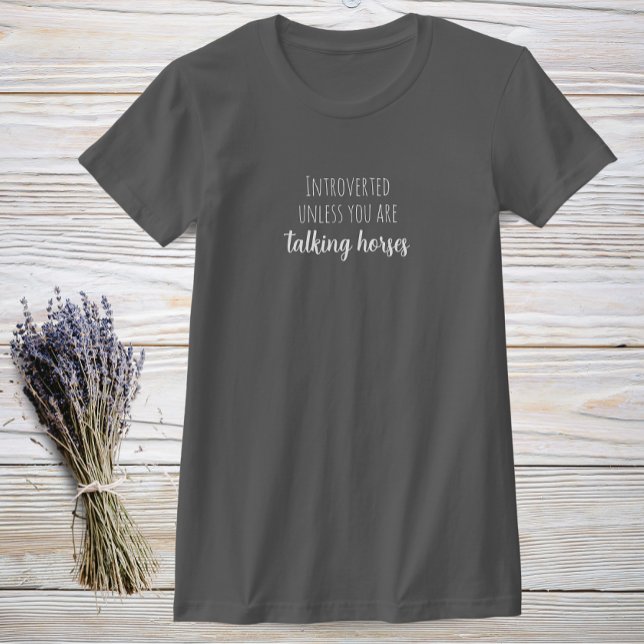 Lönsam T-shirt för Inverted Horse Lover (Skapare uppladdad)