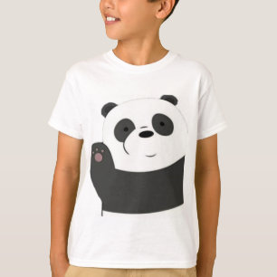 Lönsam T-shirt för pojkar och barn PANDA