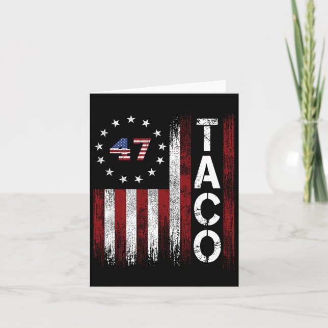 Lönsam Taco Trump Chickens Ut Kort (Framsida)