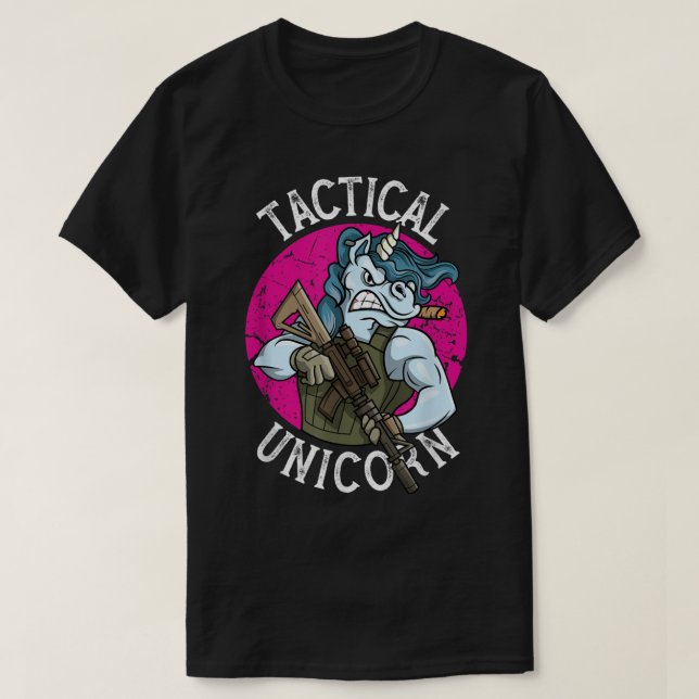 Lönsam taktisk polisenhet för militärrätt Enf T Shirt (Design framsida)