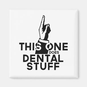 Lönsam tandläkarVintage - Dentist Hygienist this Magnet