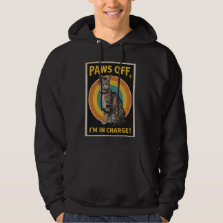 Lönsam Tassar av kattdesign Jag är laddad bengalka Hoodie