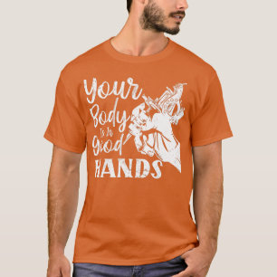 Lönsam Tattoartist din kropp är i Bra Händer T Shirt