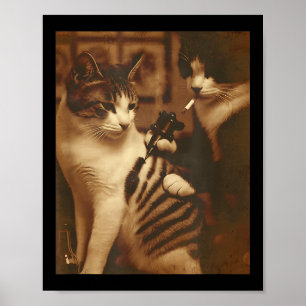 Lönsam Tattokurvlapp med Humor i Kattunge för Lo Poster