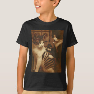 Lönsam Tattokurvlapp med Humor i Kattunge för Lo T Shirt