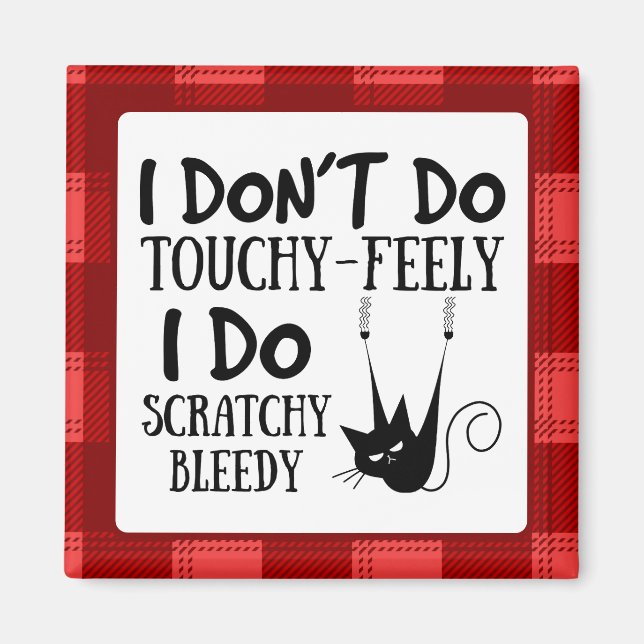 Lönsam Tecknad av stativ Magnet (Framsidan)