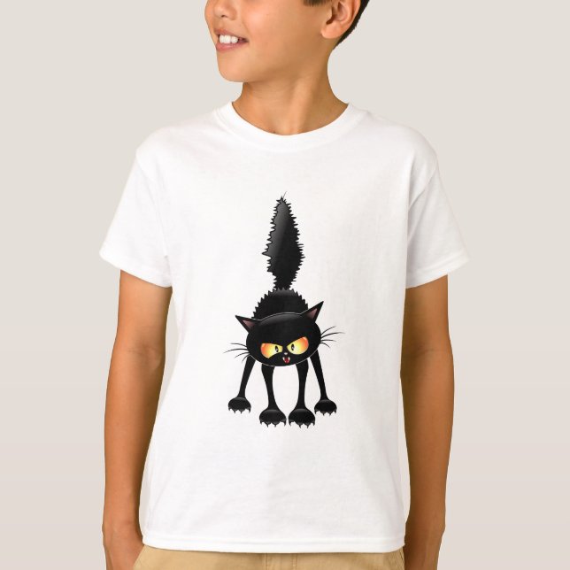 Lönsam Tecknad för Arg och bläckstråle T-shirt (Framsida)