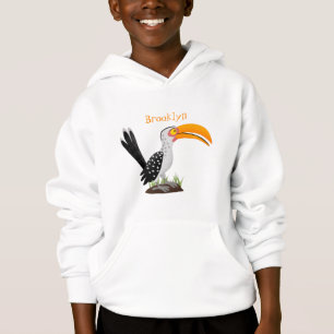 Lönsam tecknad för gult av hornbill safari t shirt
