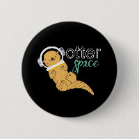 Lönsam Tecknad Humor Otter Space