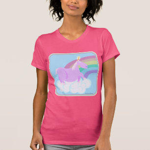 Lönsam Tecknad Knubbig Unicorn Tee