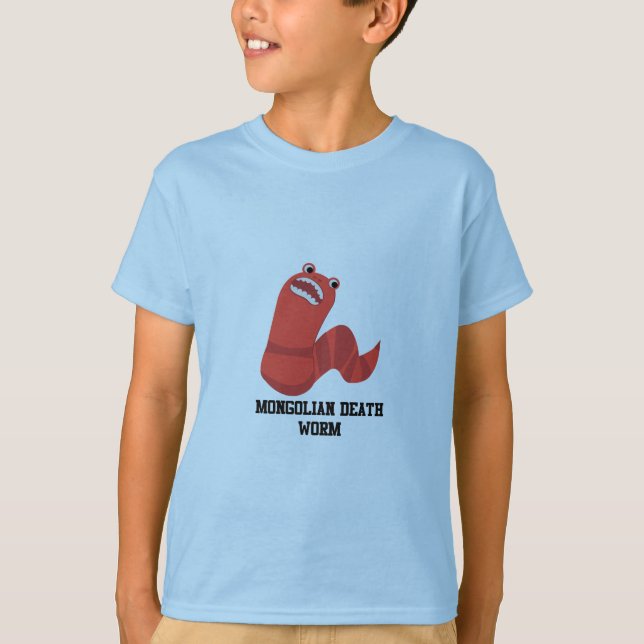 Lönsam Tecknad Mongolian Dödsstraff Wprm T-shirt (Framsida)