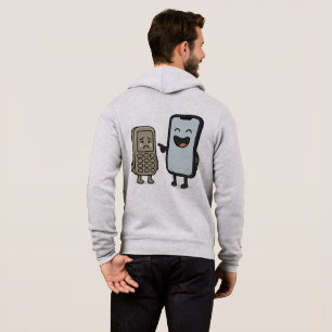 Lönsam Tecknad _ Ny smartphone kontra gammal Mobil T Shirt