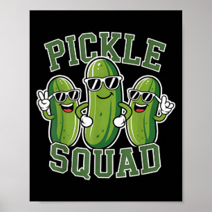 Lönsam Tecknad Pickles Älskare Dill Doe Joke Food Poster