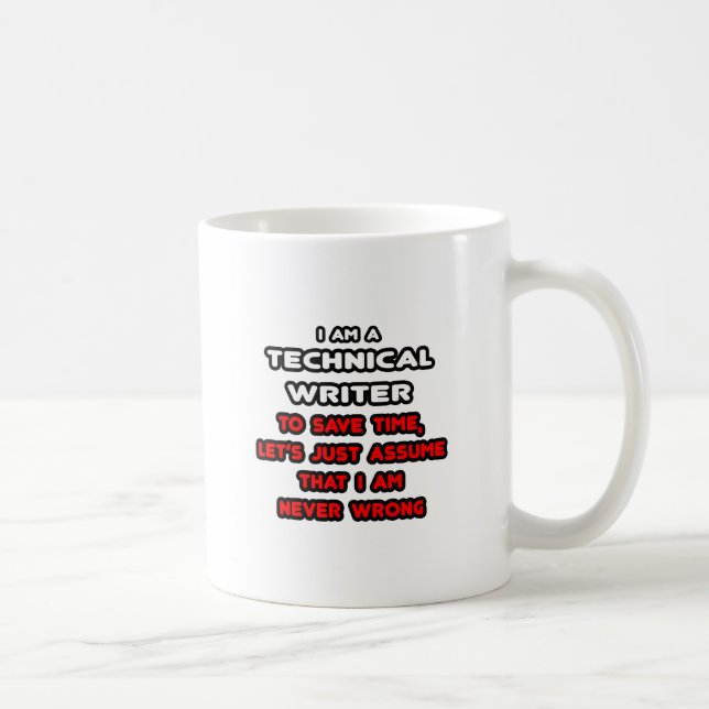 Lönsam teknisk skrivare T-Shirts Kaffemugg (Höger)