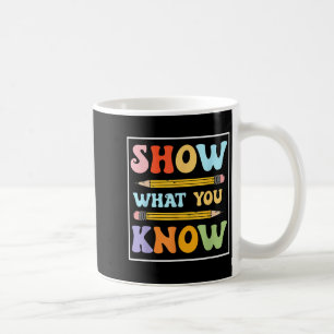 Lönsam testdag Visa vad du vet Motivational Stu Kaffemugg