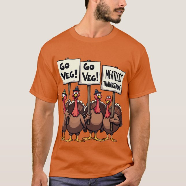 Lönsam Thanksgiving T-shirts (Framsida)
